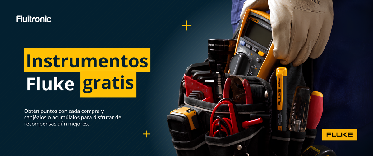 Fluke amplía su promoción: 1,5 puntos por euro en sus últimas novedades
