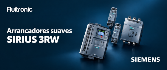Arrancadores suaves SIRIUS 3RW de Siemens: cómo proteger tus motores y elegir el modelo adecuado