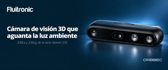 Visión 3D que aguanta la luz ambiente: Orbbec amplía la serie Gemini 330 con las 338Le y 338Lg