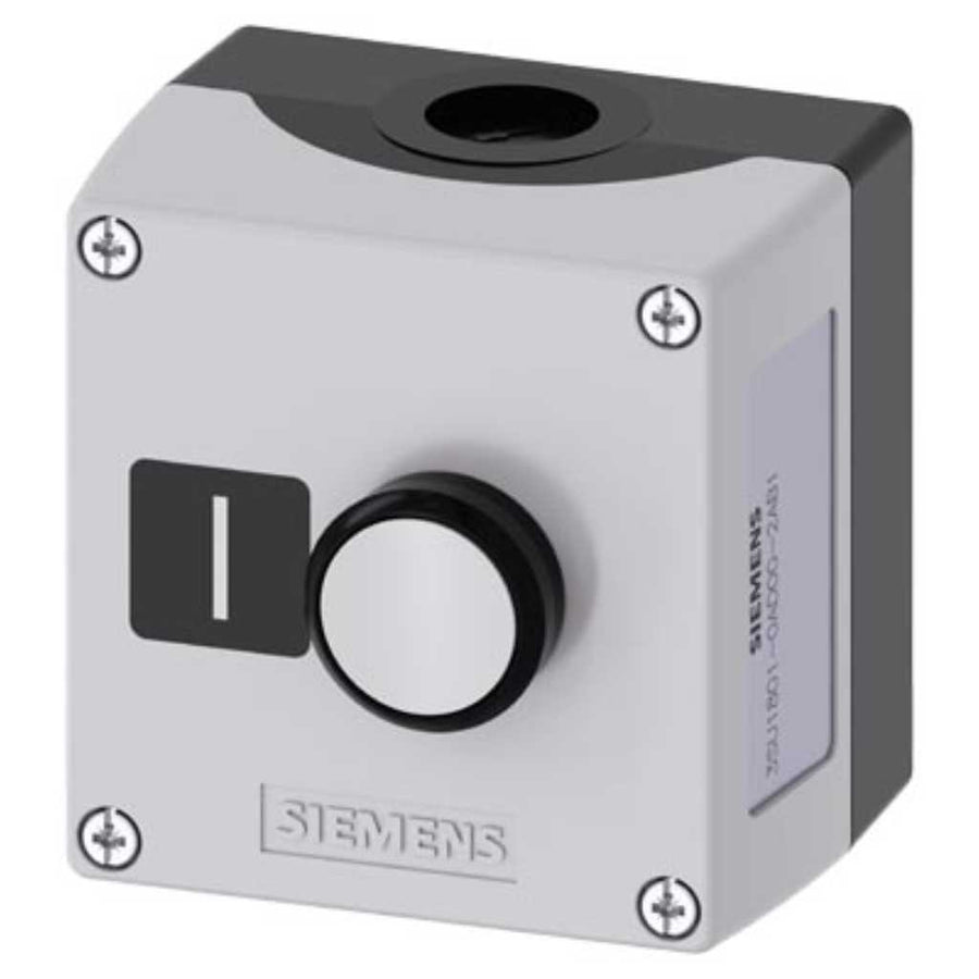 Caja mando 3SU, plástico, 22mm, 1 puntos