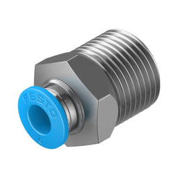 Racor recto QS, 3/8, tubo 6 mm