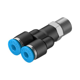 Racor en Y QSY, 1/8, tubo 4 mm