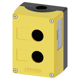 Caja mando 3SU, plástico, 22mm, 2 puntos