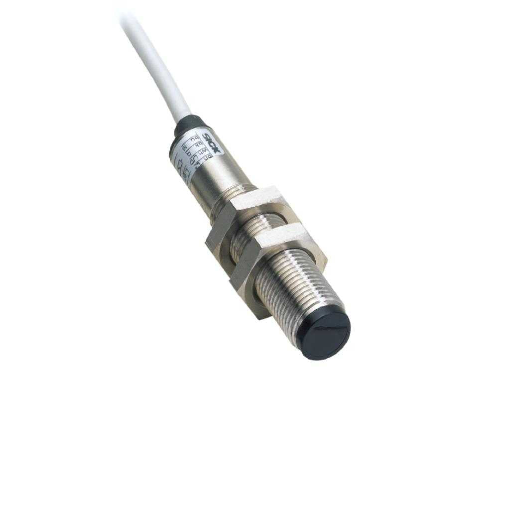 Fotocélula detección sobre objeto VT12T LED, NPN, claro/oscuro, cable 4H 2m