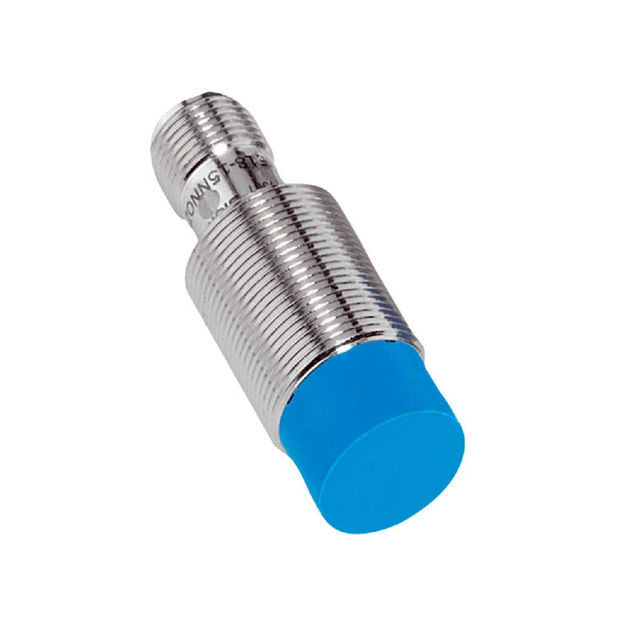 Inductivo IME18, PNP NO, Sn=12 mm corto, no enrasado, C.c. 3 hilos, M12 4P