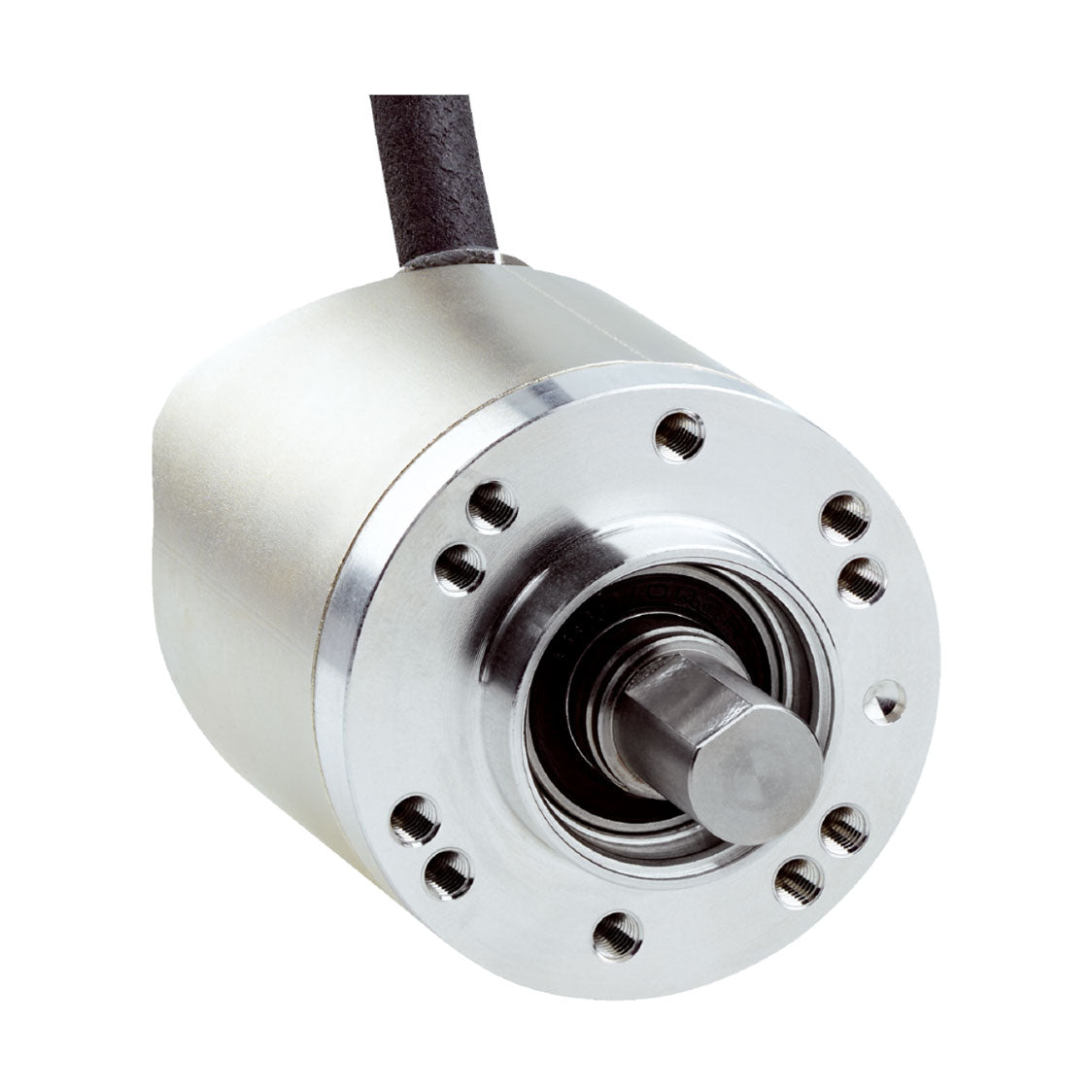 Encoders absolutos AHS/AHM36, Monovuelta, 4.096 (12 bit), Eje 8mm, CANopen, programable, cable 3m