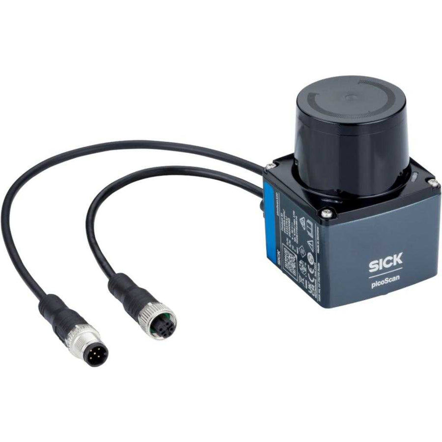 Sensor LiDAR picoScan100, Salida de datos medidos, 0,05m...30m, M12