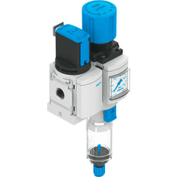 Unidad de mantenimiento MS4-EM1FR-1/4-D6-E-P-M-AG-MPA-WPE-B