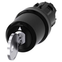 Cabeza llave 3SU, 22mm, plástico, con llave