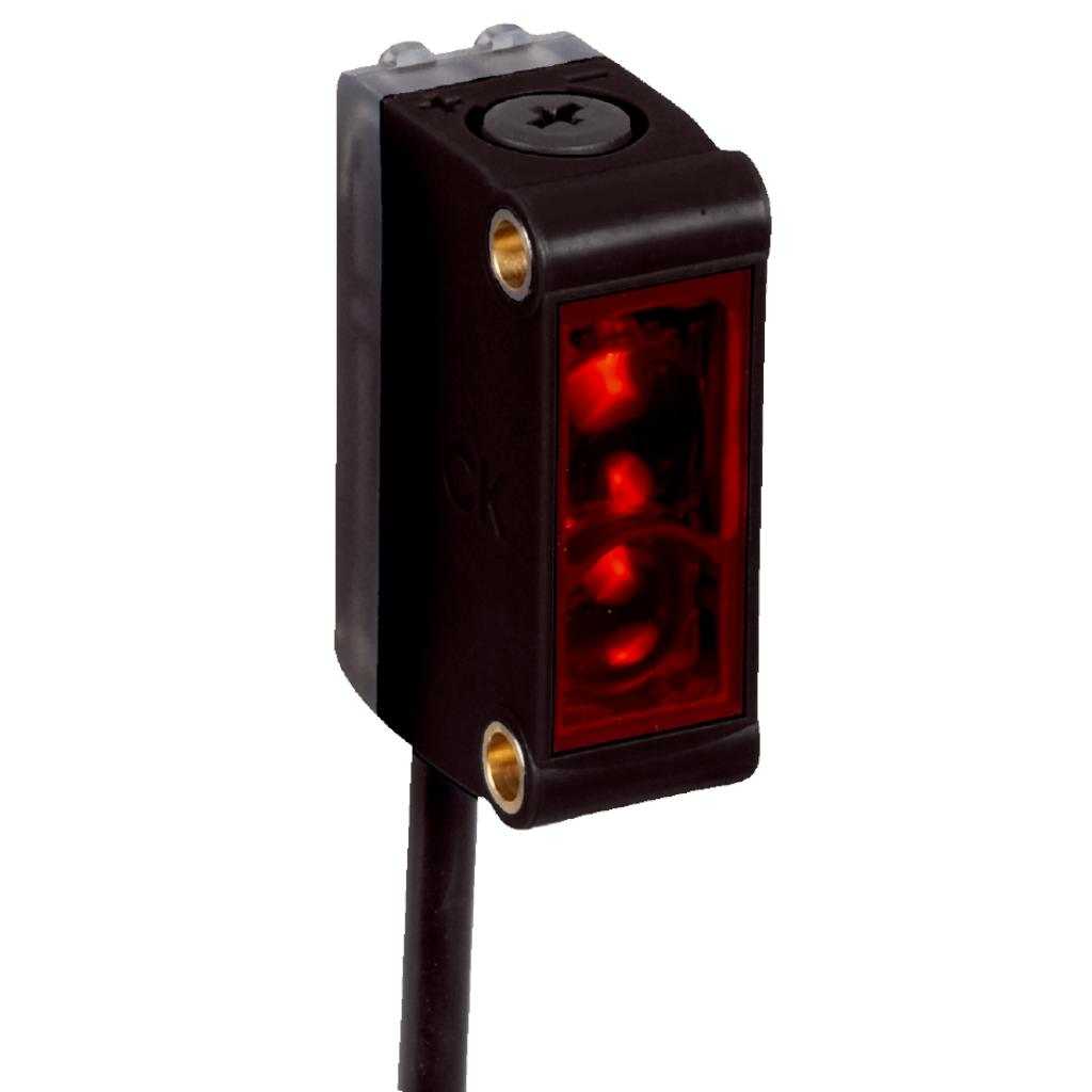 Fotocélula detección sobre objeto GTB6 LED, PNP, claro, cable M8 4P 300mm