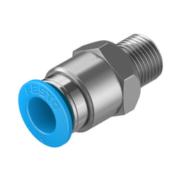 Racor recto QS, 1/8, tubo 8 mm