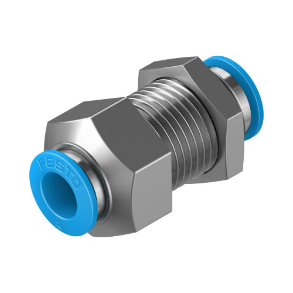Racor pasamuros QSS, tubo 8 mm