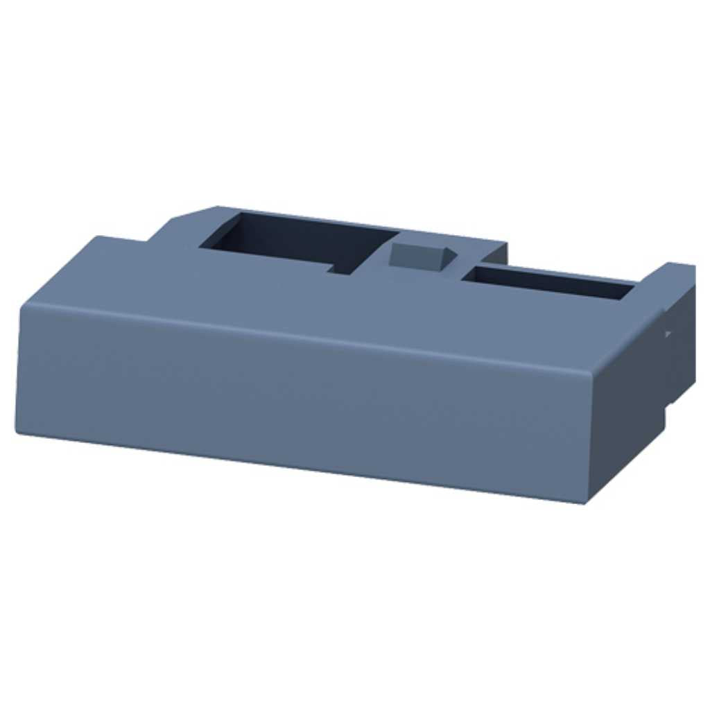 Caperuza para bloque de contactos auxiliares transversal para interruptor automático 3RV2