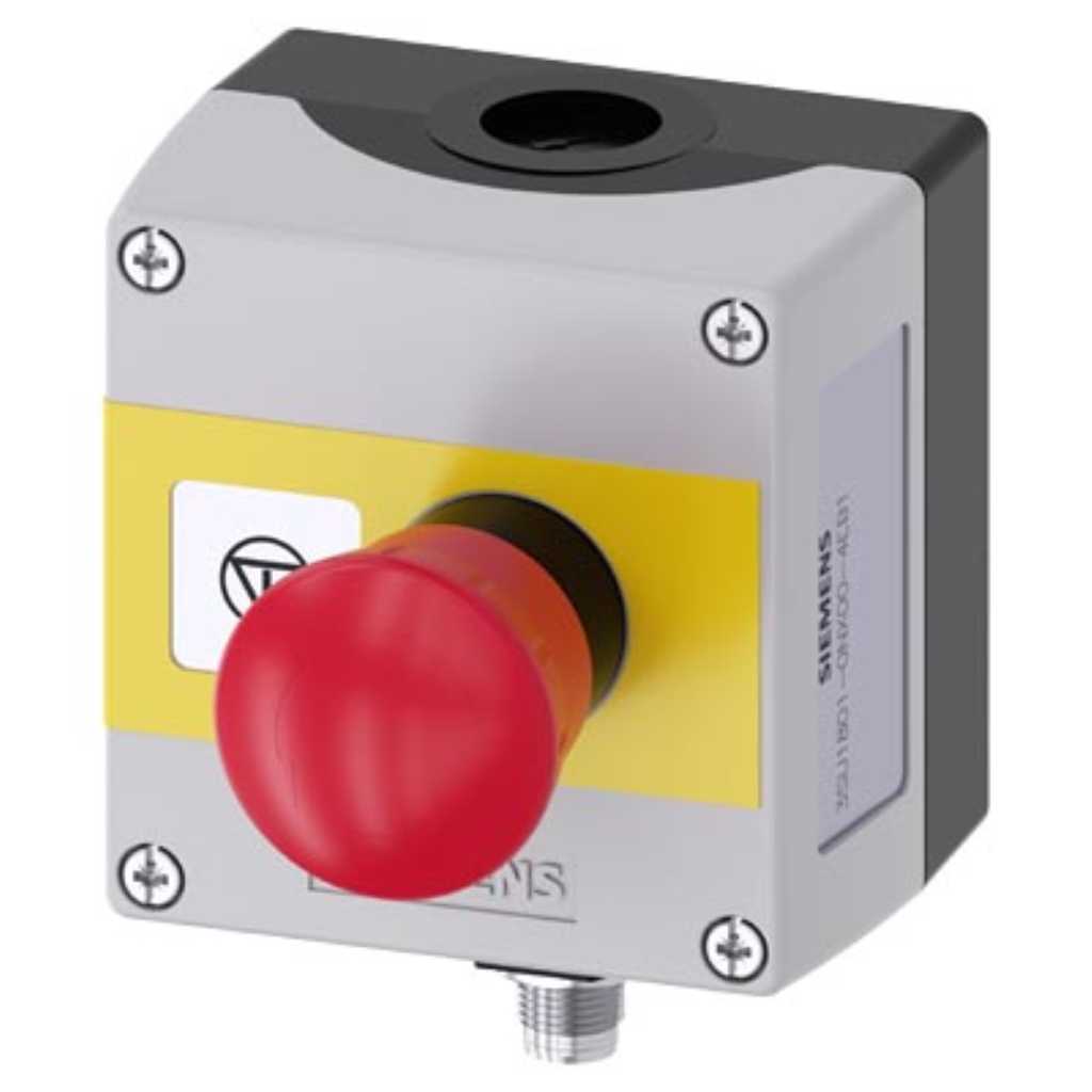 Caja mando 3SU, plástico, 22mm, 1 puntos
