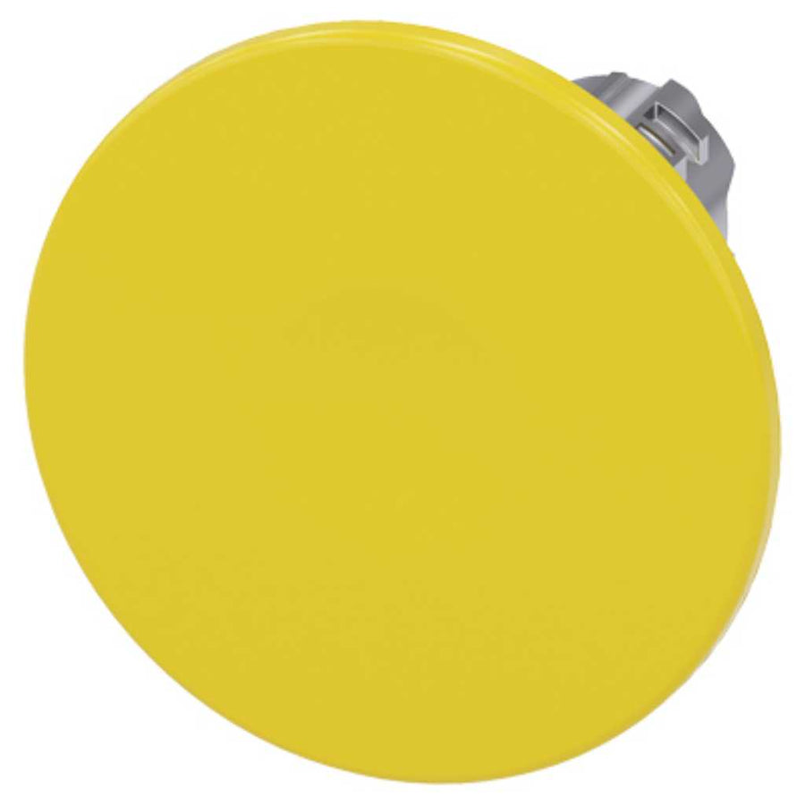 Cabeza seta 3SU, 22mm, metal, amarillo, seta