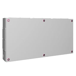 KX caja bornes, 800x400x120 mm, placa de entrada de cables