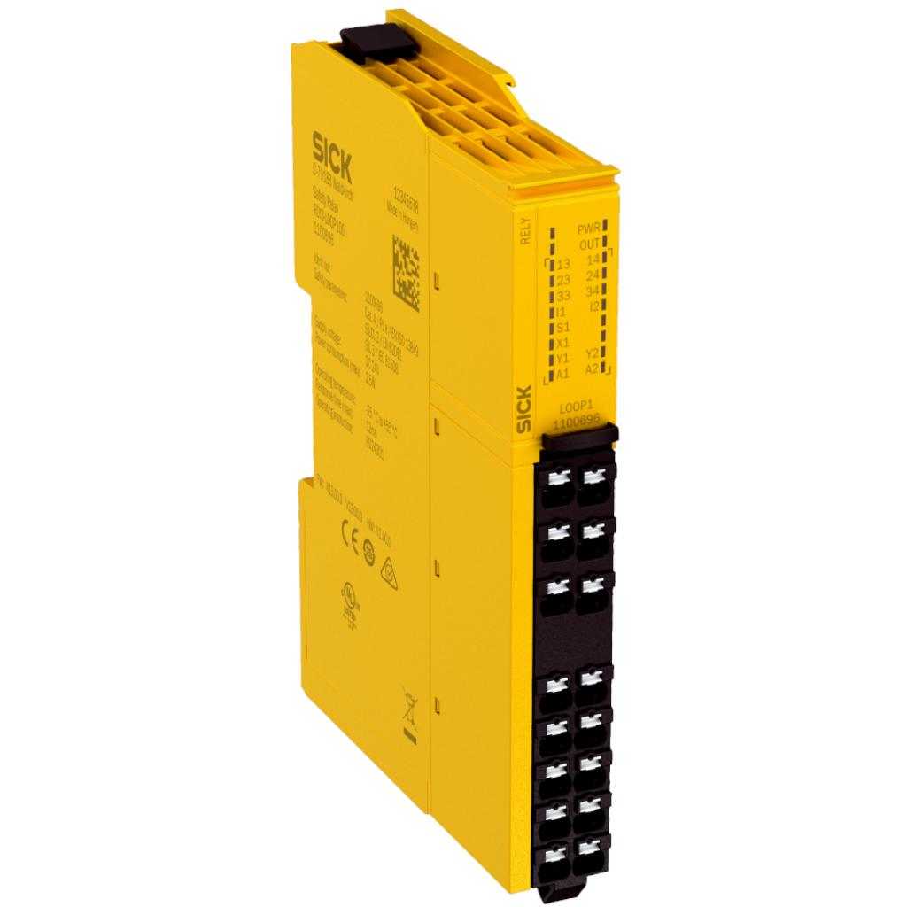 Relé seguridad ReLy, Unidad de evaluación, 3 Circuitos de dispa, 18mm