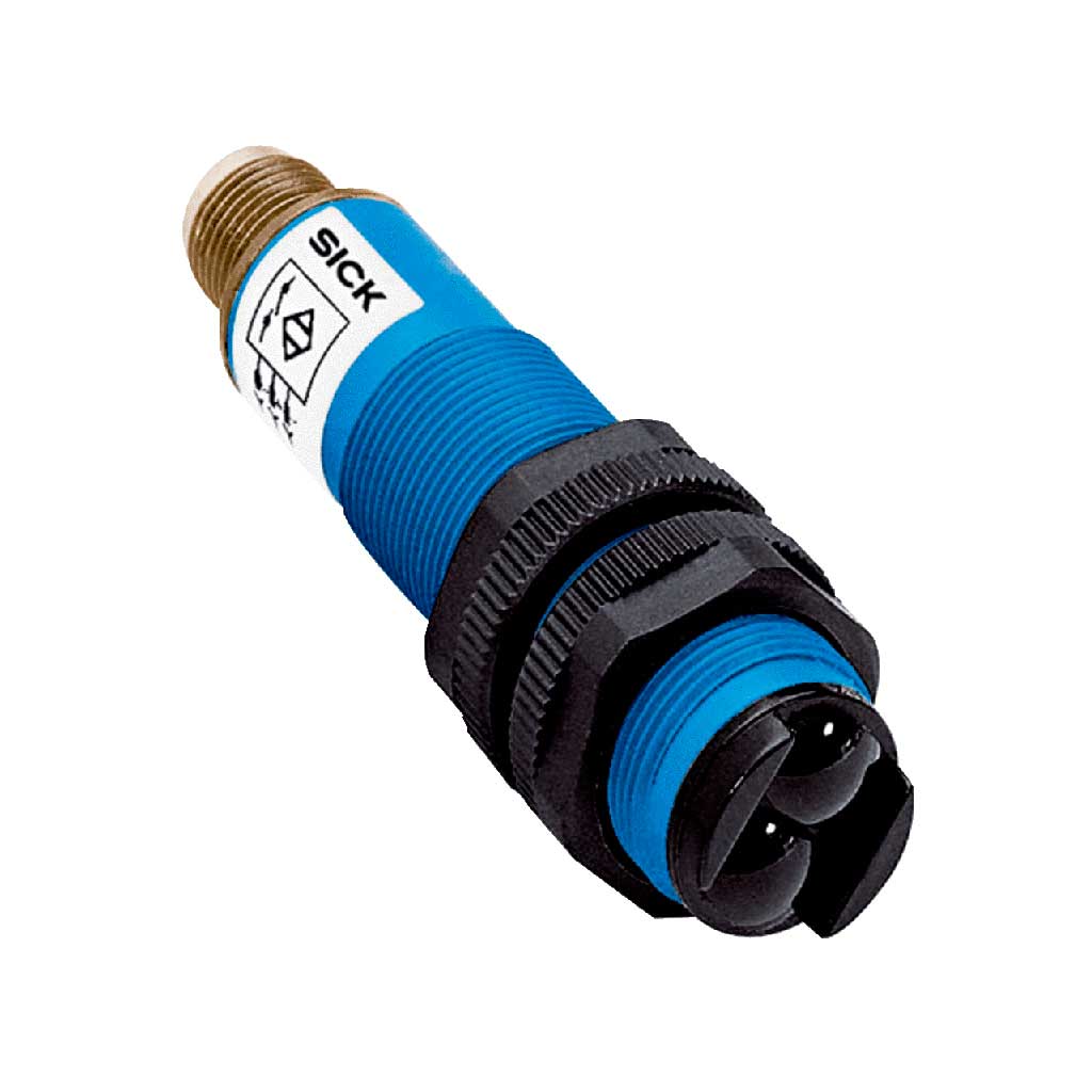Fotocélula detección sobre objeto VTE18 LED, PNP, claro, cable 3H 2m