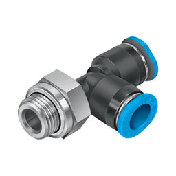 Racor mini en T QSMT, G1/8, tubo 4 mm