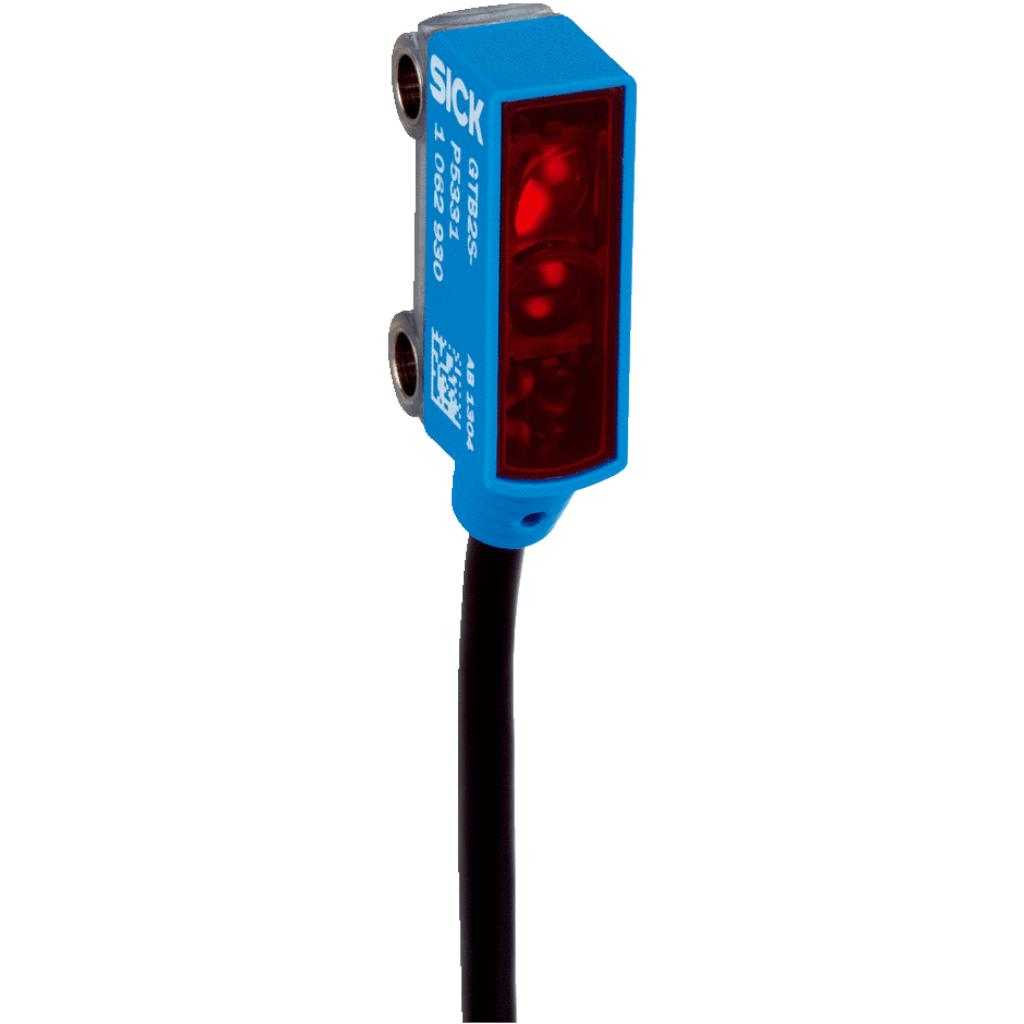 Barrera fotoeléctrica réflex GL2S LED, PNP, oscuro, cable 3H 2m