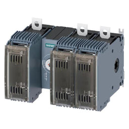 Seccionador con fusibles, 3 polos, tamaño 2, NH000, 125A