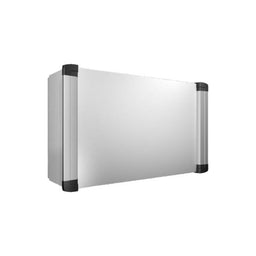 AX caja de mando con asas laterales, 300x200x155 mm, con asas de aluminio, acceso para mantenimie