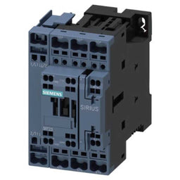Contactor AC-1, 40 A, 400 V / 40 °c, de 4 polos, 110 V DC, contactos auxiliares: 1 NA + 1 NC, bor...