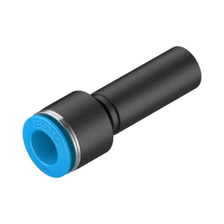 Racor recto QS, tubo 12 a 10 mm