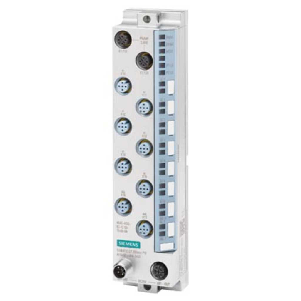 ET 200eco PN, AI 6xU/I +AIQ 2xU/I, M12-L