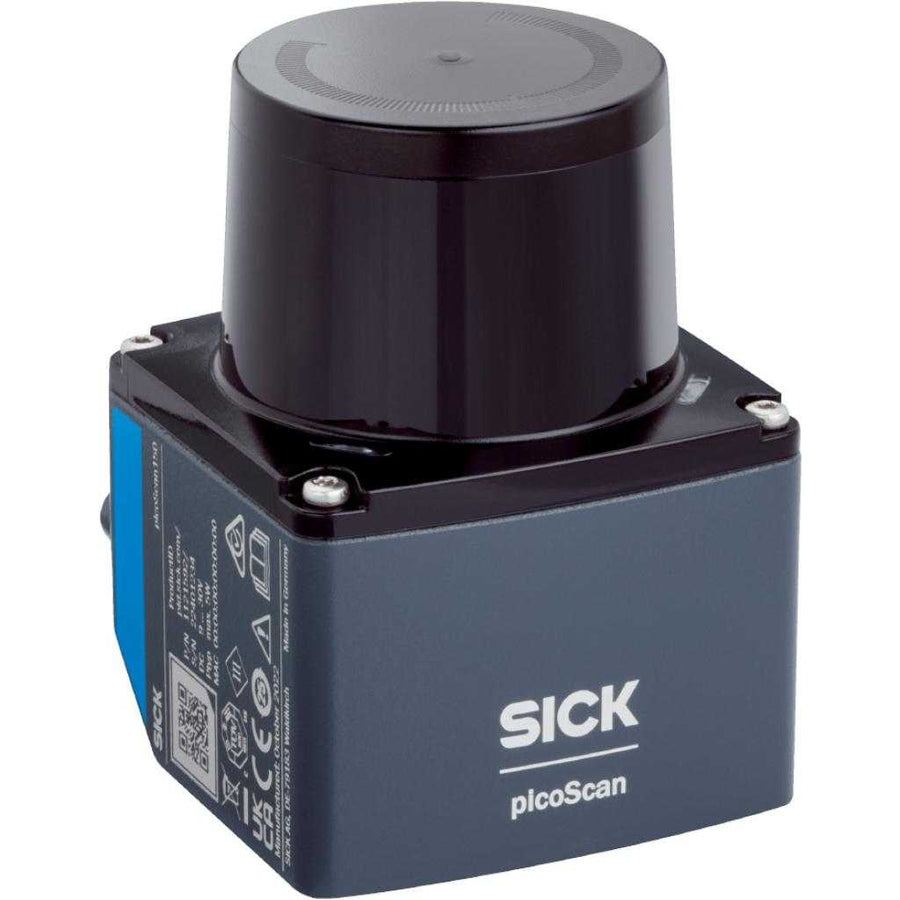 Sensor LiDAR picoScan100, Salida de datos medidos, 0,05m...120m, M12