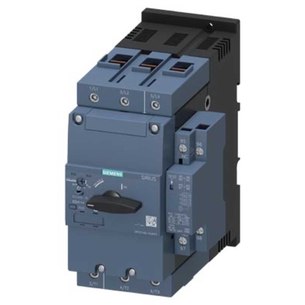 Disyuntor motor, S3, clase 10, Ir=45...63A, tornillo