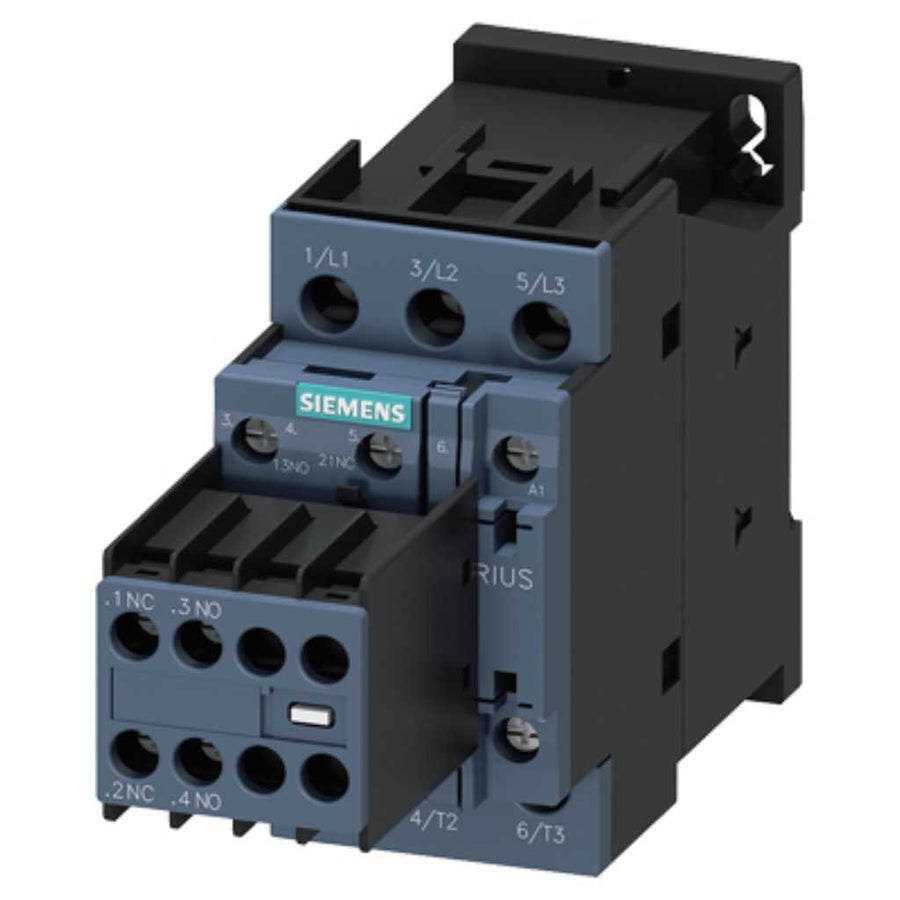 Contactor, 38A, 18,5kW, 400V AC, tam. S0, tornillo