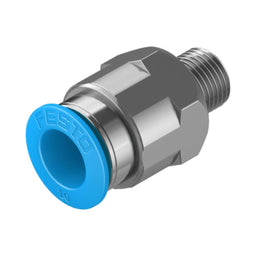 Racor recto QS, 1/8, tubo 10 mm
