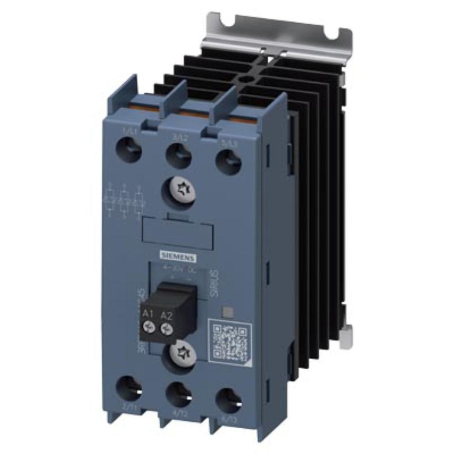 Contactor estático 3RF34, 3 polos AC-1, 10 A, 48-600 V / 4-30 V DC