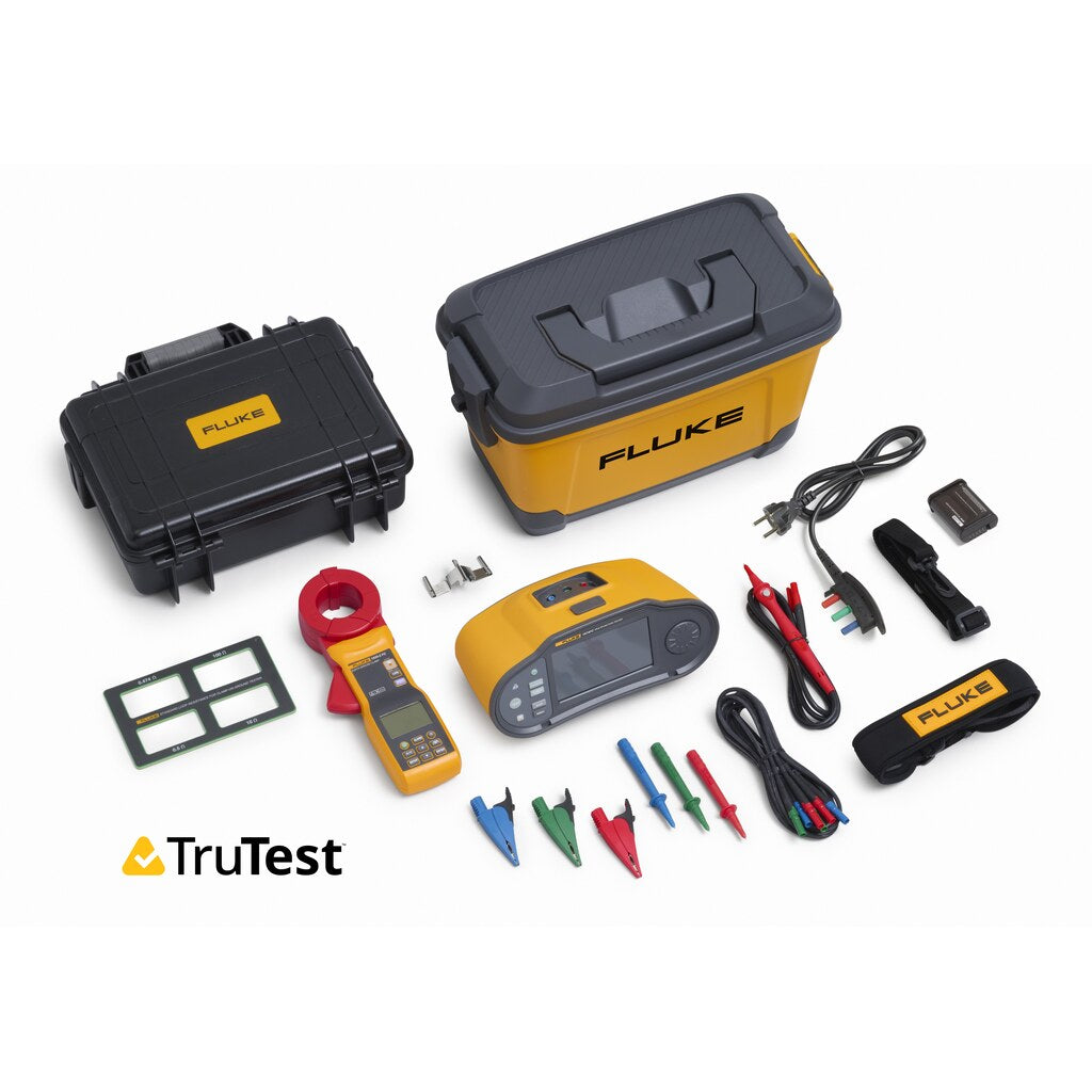 Fluke 1674 FC SCH/1630/FTT Comprobador de instalaciones multifunción con el paquete Earth Ground…