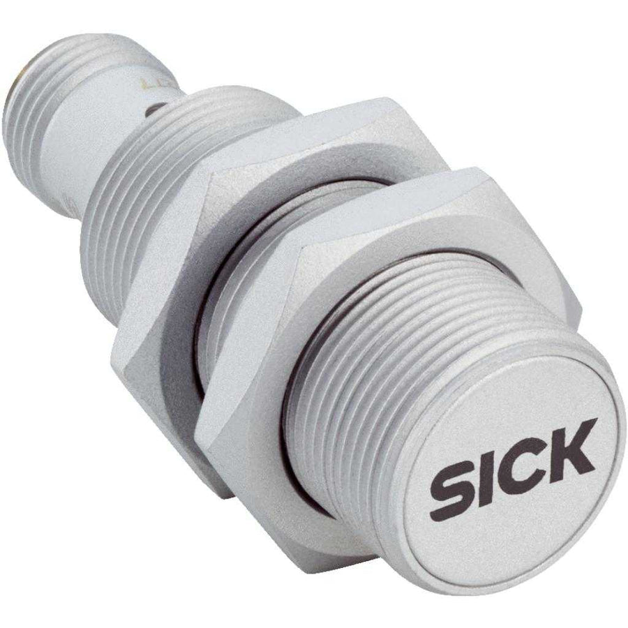 Inductivo IMR18, PNP NO, Sn=8 mm ultracorta, enrasado, C.c. 3 hilos, M12 4P