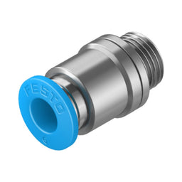 Racor recto QS, G1/8, tubo 6 mm