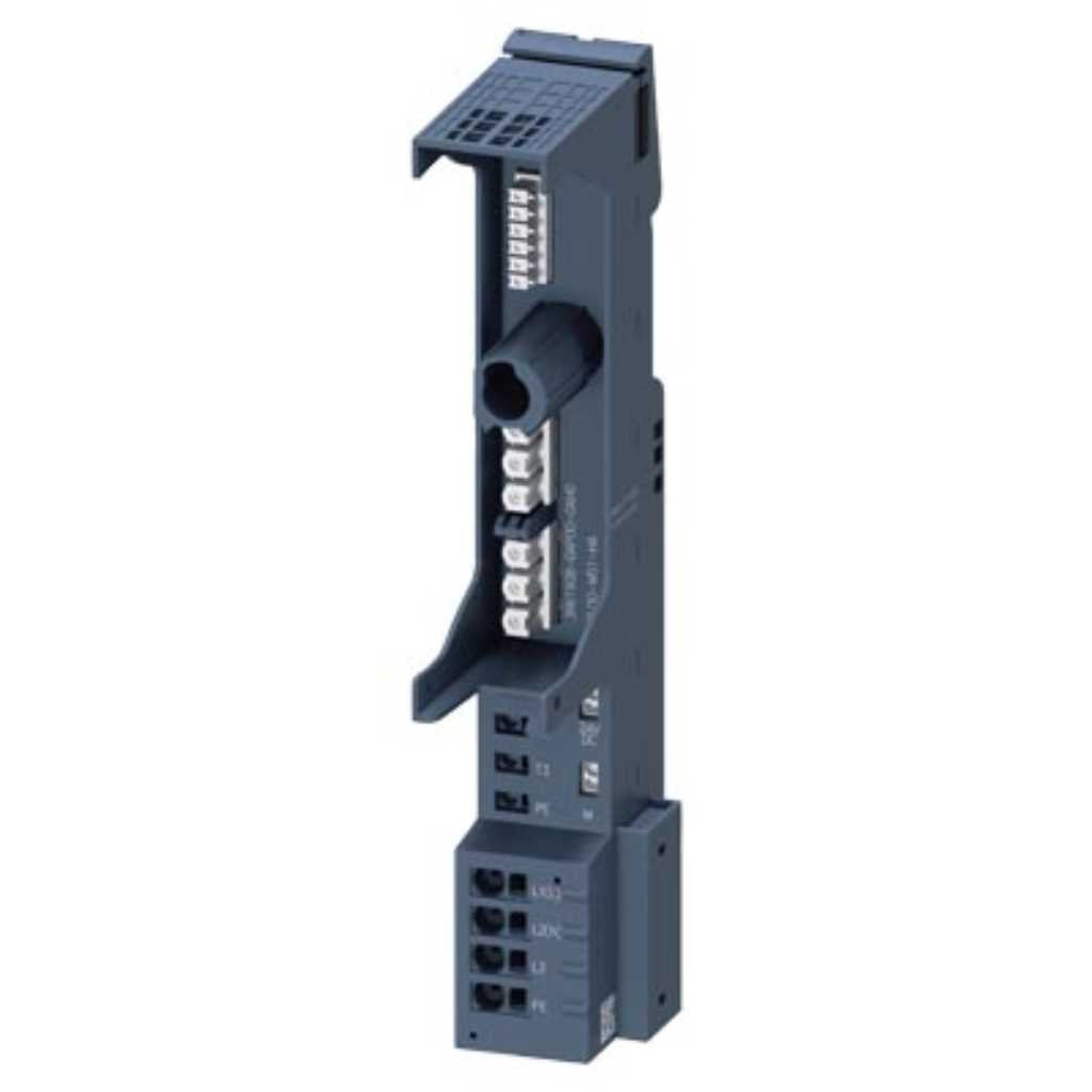 ET 200SP HA, BU with infeed 24 and 500V