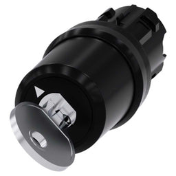 Cabeza llave 3SU, 22mm, plástico, con llave