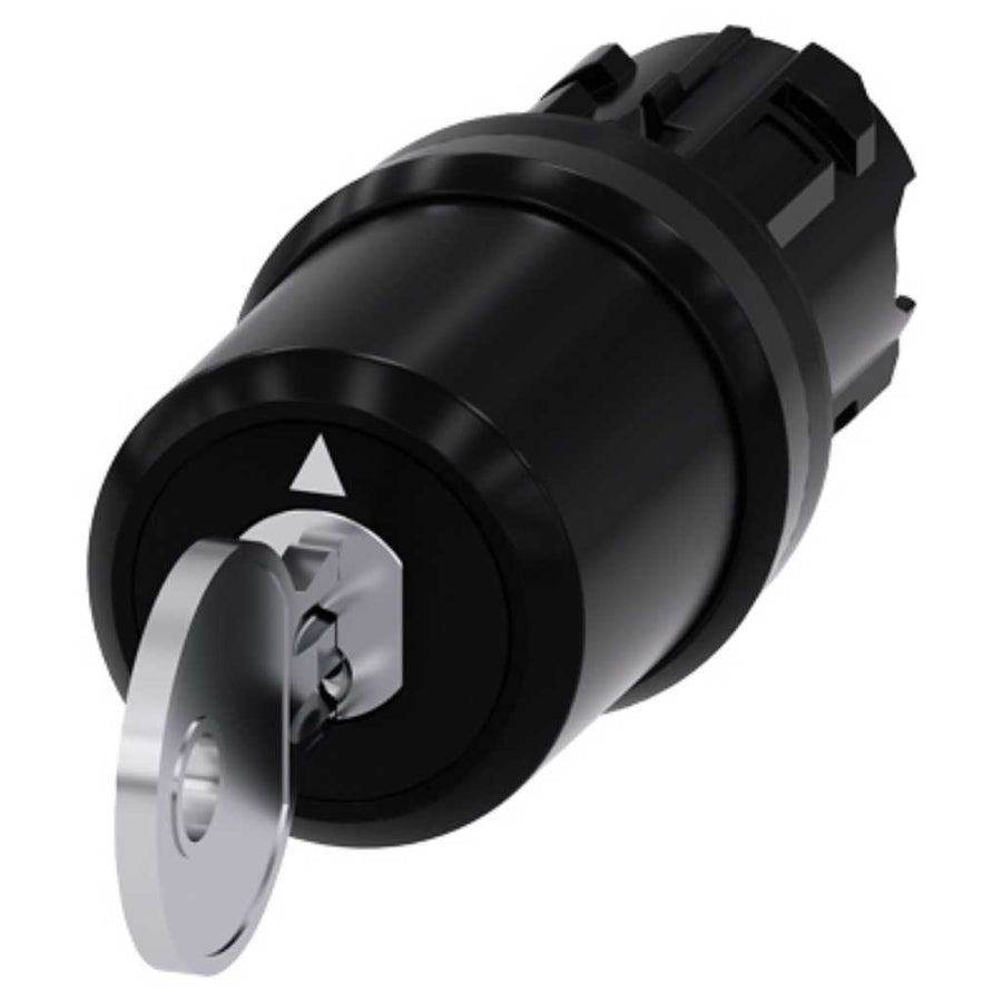 Cabeza llave 3SU, 22mm, plástico, con llave