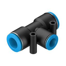 Racor en T QST, tubo 12 a 10 mm