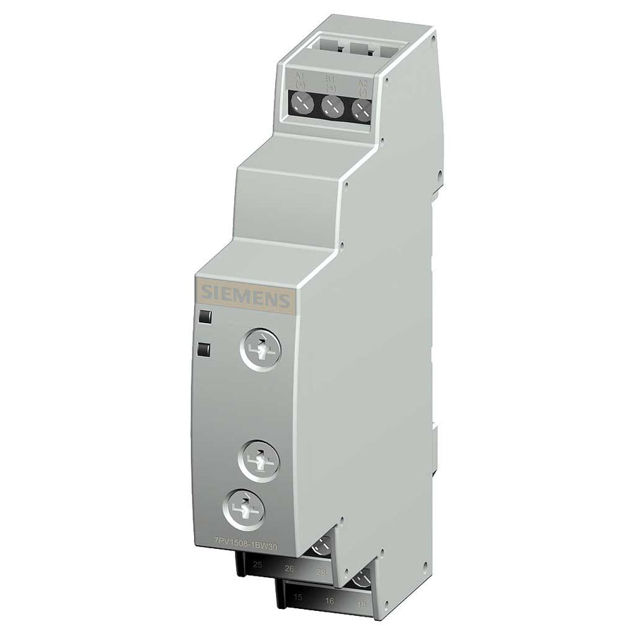 Relé temporizador, 7PV, multifunción, 2CO, 12-240V AC/DC, tornillo