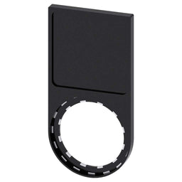 Cabeza pulsador 3SU, 27mm, negro