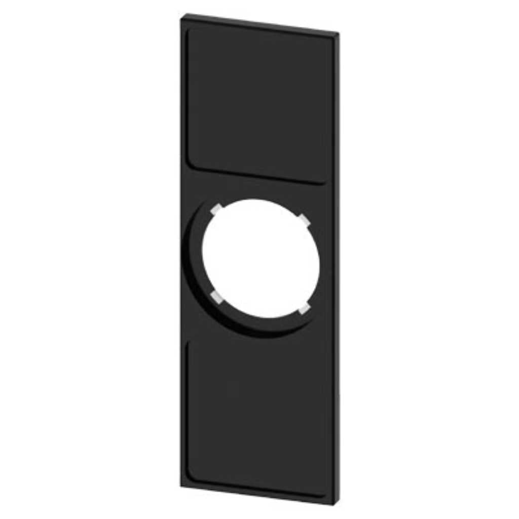 Cabeza pulsador 3SU, 22mm, negro