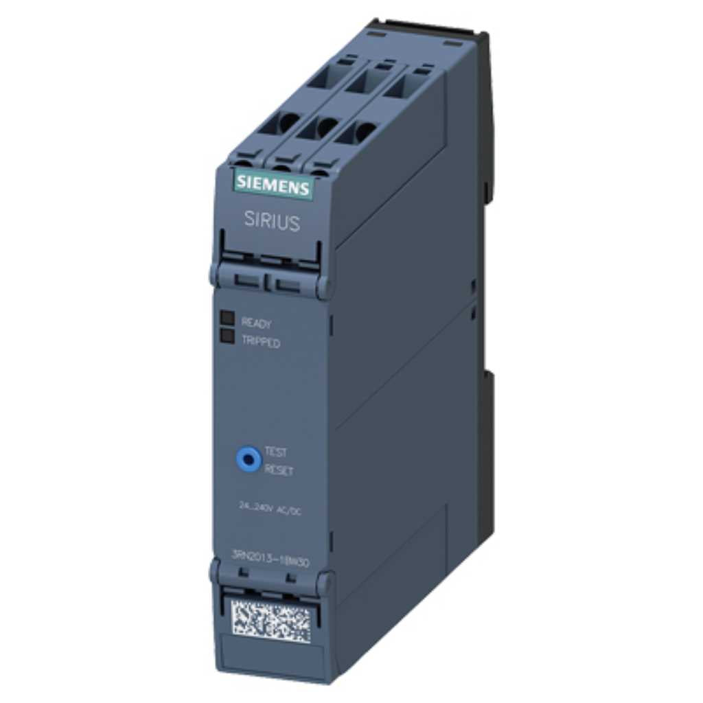 Relé protección termistor, 3RN, 22,5mm, 2CO, 24-240V AC/DC, tornillo