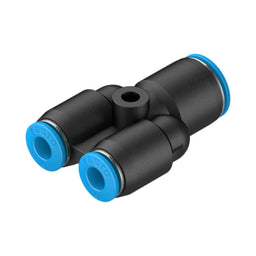 Racor en Y QSY, tubo 10 a 6 mm