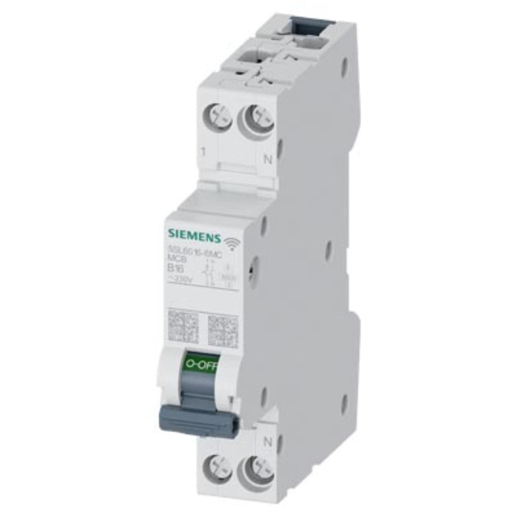 Magnetotérmico de medida, comunicación 230 V AC 6 kA 1+N polos, B, 16 A