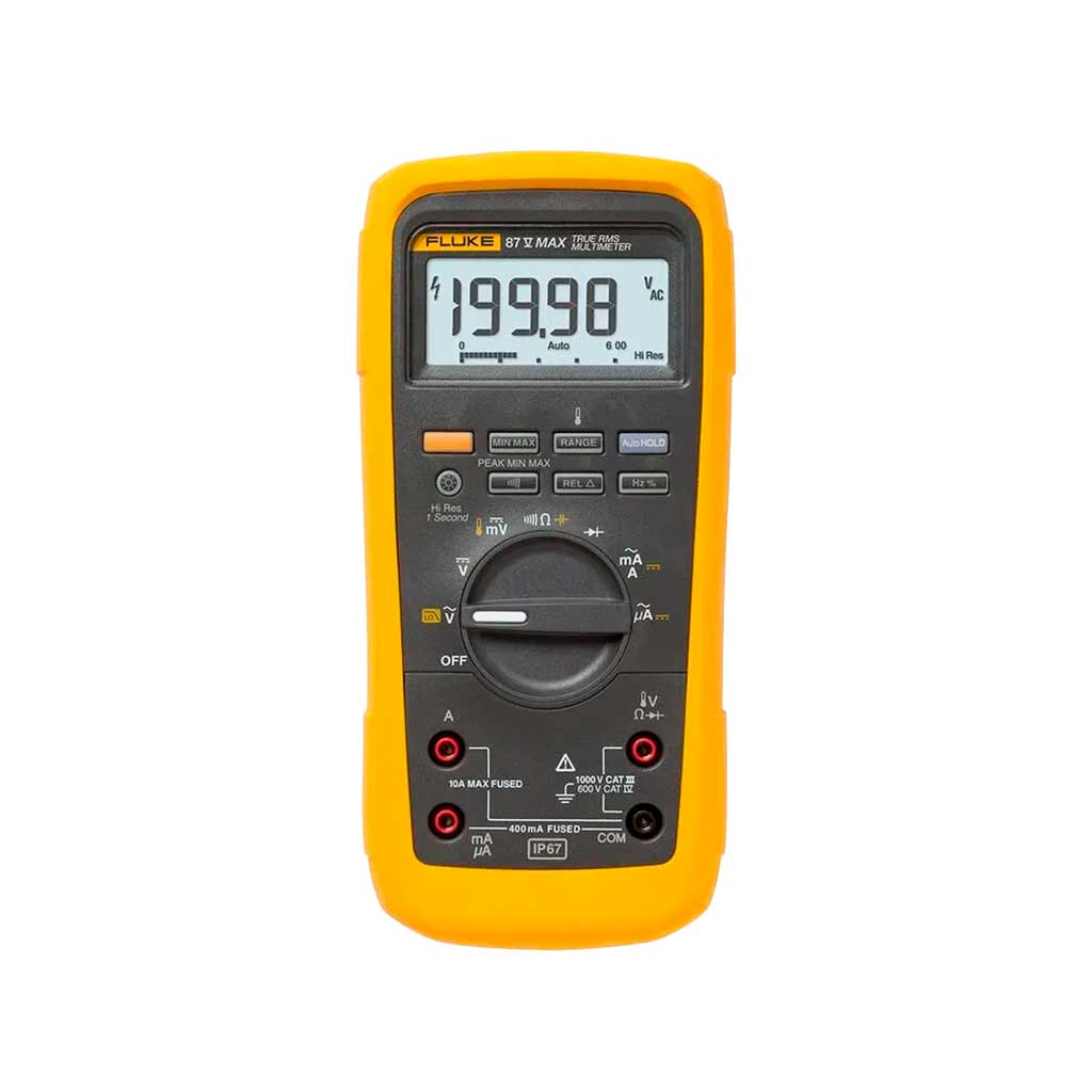 Fluke 87V Max Multimetro Digital de valor eficaz verdadero