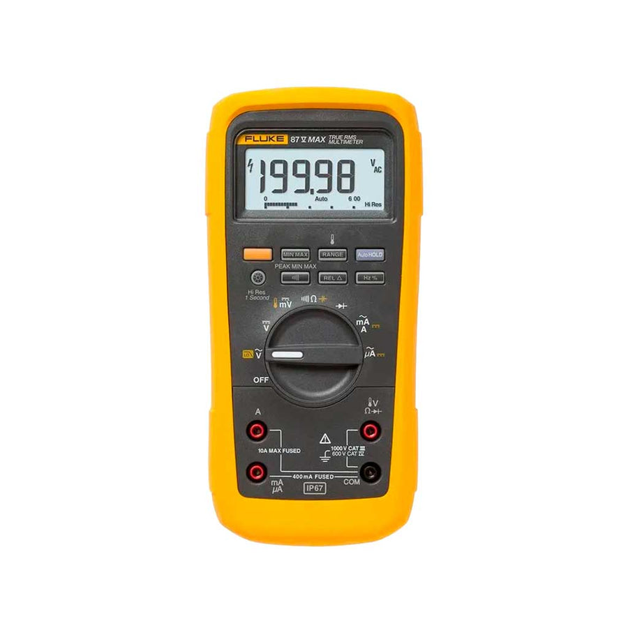 Fluke 87V Max Multimetro Digital de valor eficaz verdadero