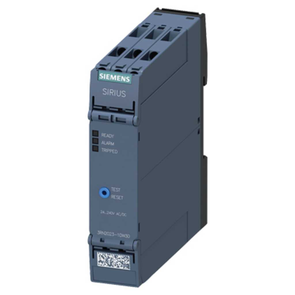 Relé protección termistor, 3RN, 22,5mm, 1NA, 24-240V AC/DC, tornillo
